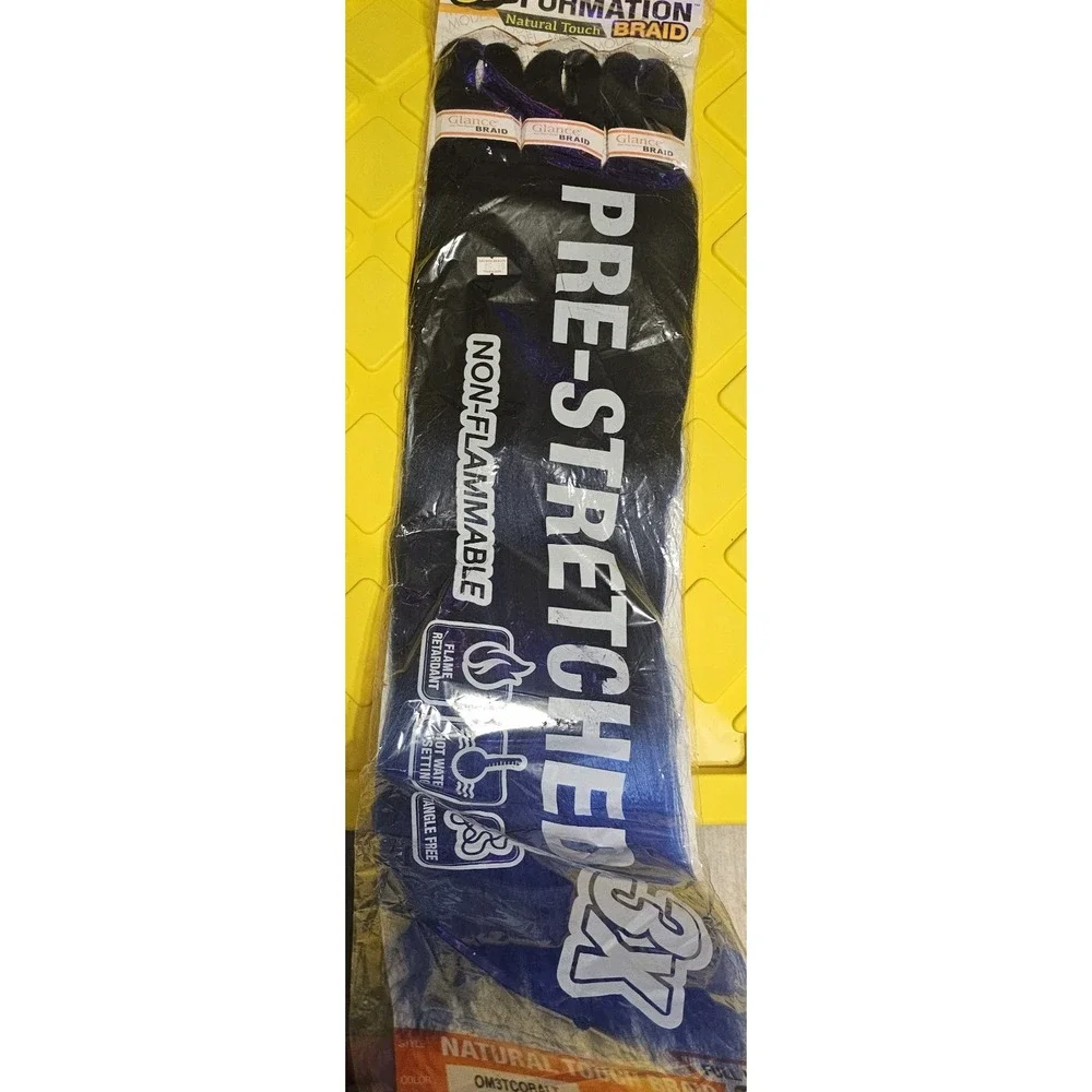 Braiding‎ Hair Lot Pre Stretched Xpression Spectra Indian Remy Bundle 5 Packs
